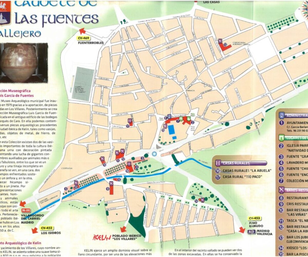 Callejero de Caudete de las Fuentes